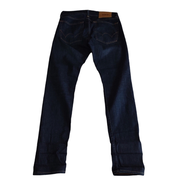 EDWIN 30x32 Slim Tapered Blue Jeans - Picture 2 of 16